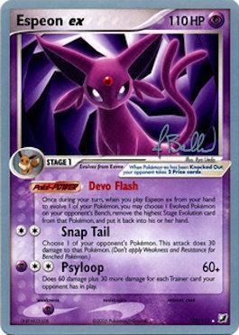 Espeon ex (102/115) (Eeveelutions - Jimmy Ballard) [World Championships 2006] | Card Merchant Takapuna