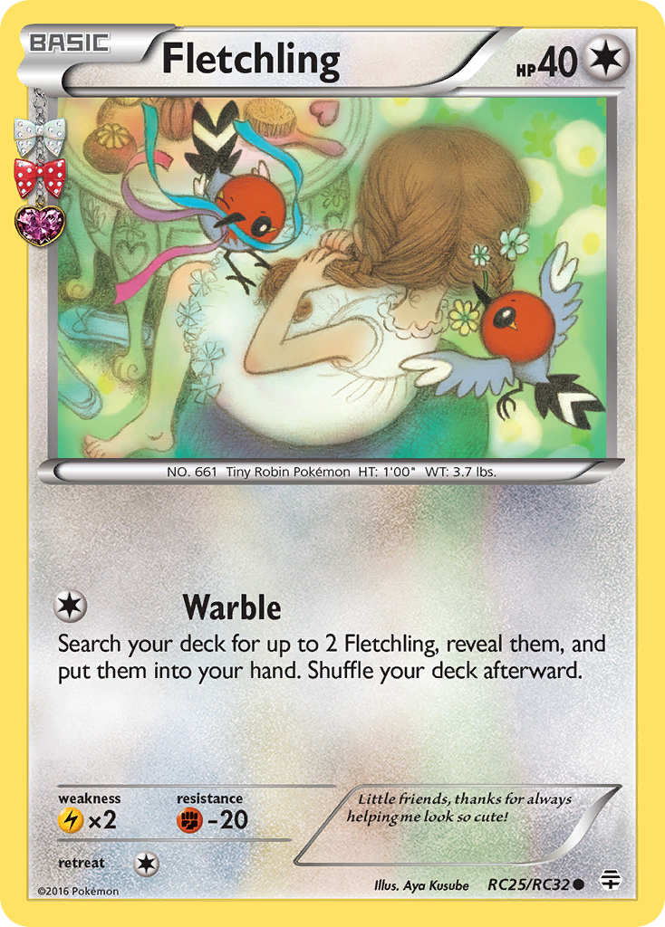 Fletchling (RC25/RC32) [XY: Generations] | Card Merchant Takapuna