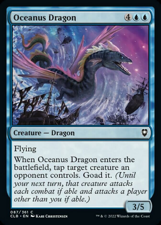 Oceanus Dragon [Commander Legends: Battle for Baldur's Gate] | Card Merchant Takapuna