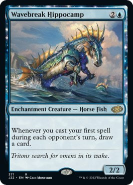 Wavebreak Hippocamp [Jumpstart 2022] | Card Merchant Takapuna