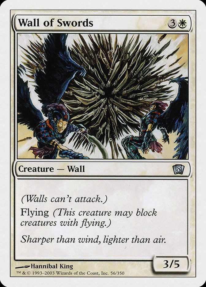 Wall of Swords [Eighth Edition] | Card Merchant Takapuna