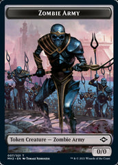 Treasure (21) // Zombie Army Double-Sided Token [Modern Horizons 2 Tokens] | Card Merchant Takapuna