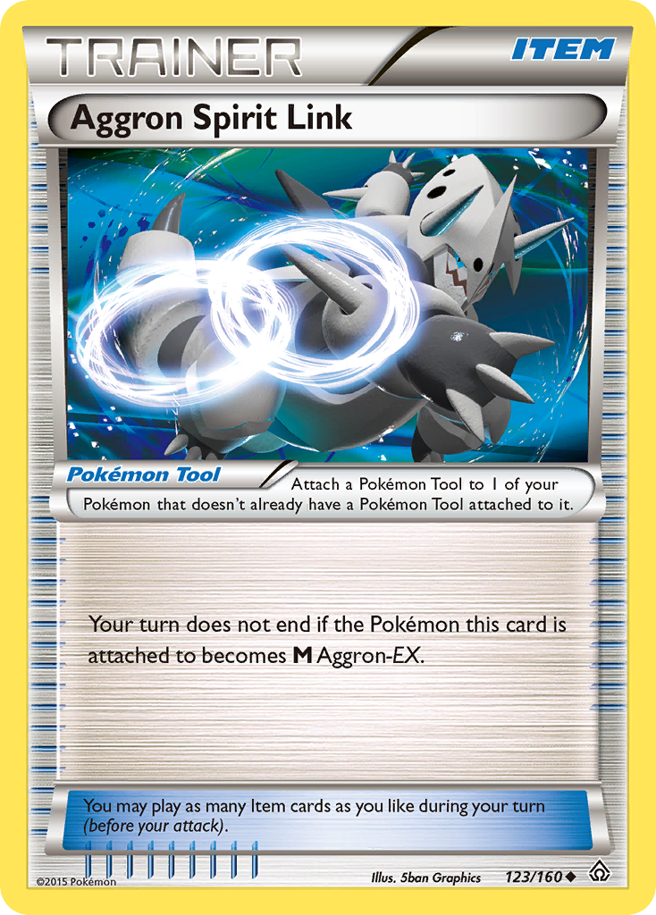 Aggron Spirit Link (123/160) [XY: Primal Clash] | Card Merchant Takapuna