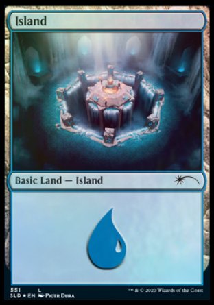 Island (Archaeology) (551) [Secret Lair Drop Promos] | Card Merchant Takapuna