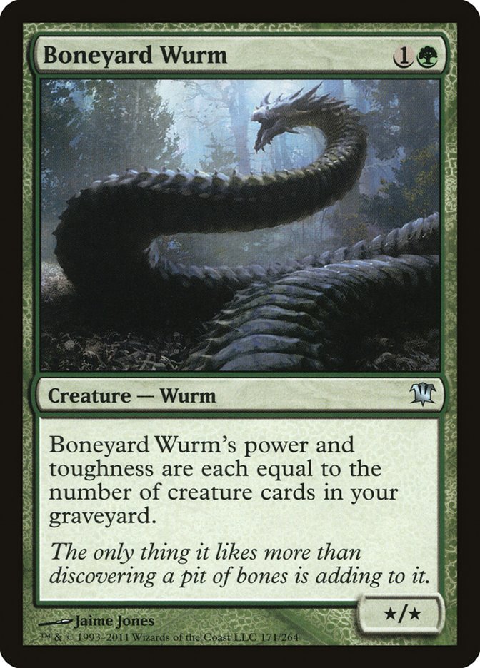 Boneyard Wurm [Innistrad] | Card Merchant Takapuna