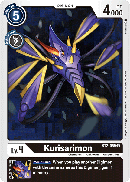 Kurisarimon [BT2-059] [Release Special Booster Ver.1.0] | Card Merchant Takapuna