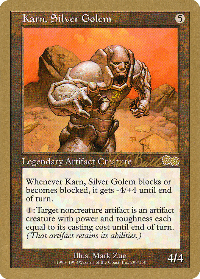 Karn, Silver Golem (Kai Budde) [World Championship Decks 1999] | Card Merchant Takapuna