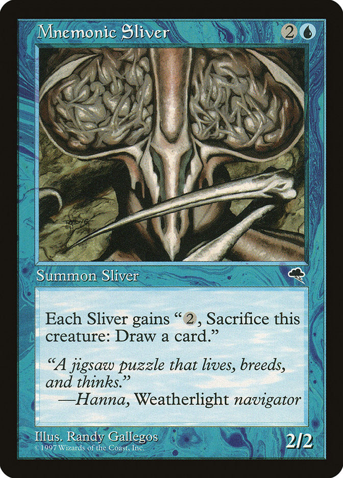 Mnemonic Sliver [Tempest] | Card Merchant Takapuna