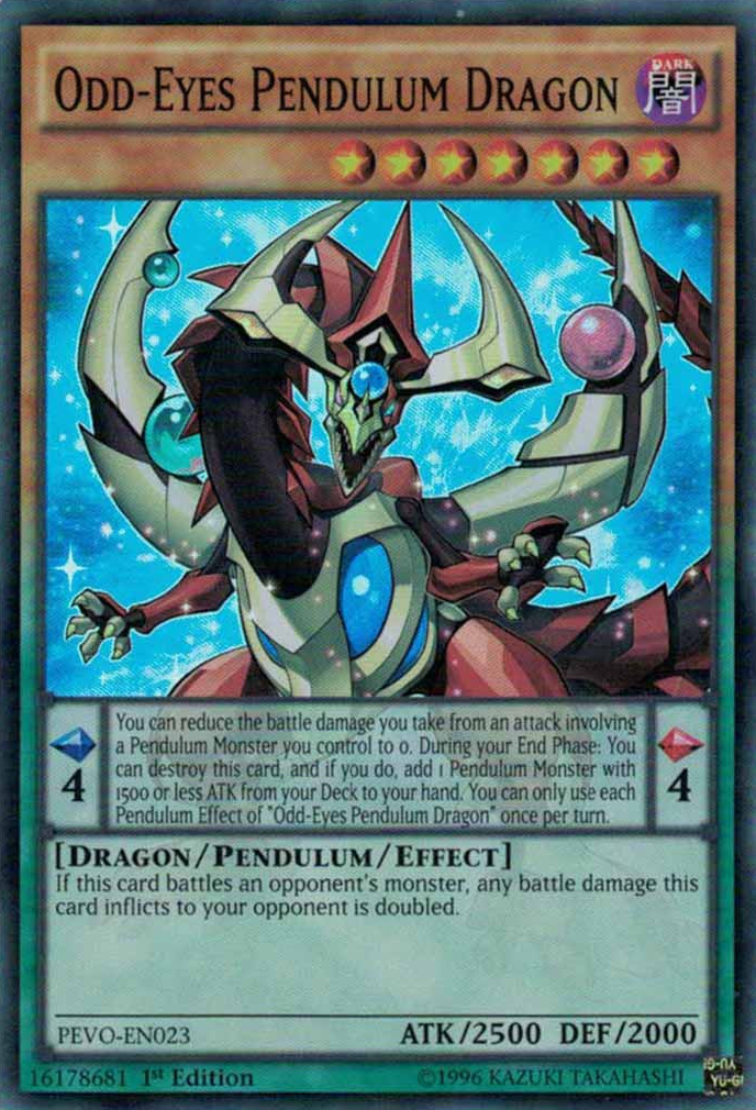 Odd-Eyes Pendulum Dragon [PEVO-EN023] Super Rare | Card Merchant Takapuna