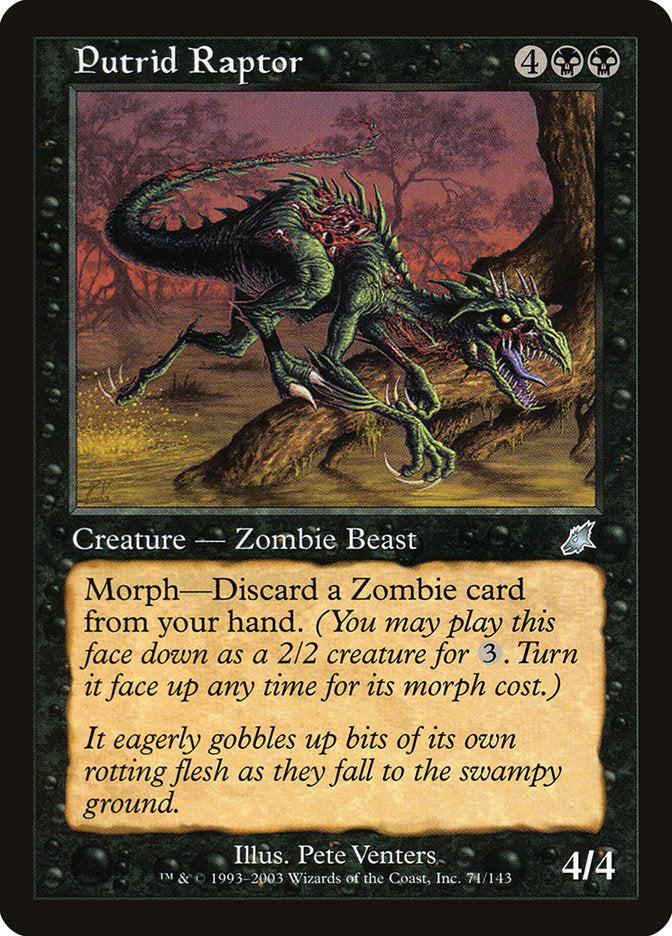 Putrid Raptor [Scourge] | Card Merchant Takapuna