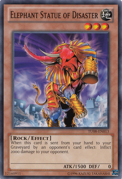 Elephant Statue of Disaster [TU08-EN013] Common | Card Merchant Takapuna