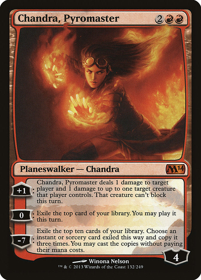 Chandra, Pyromaster [Magic 2014] | Card Merchant Takapuna