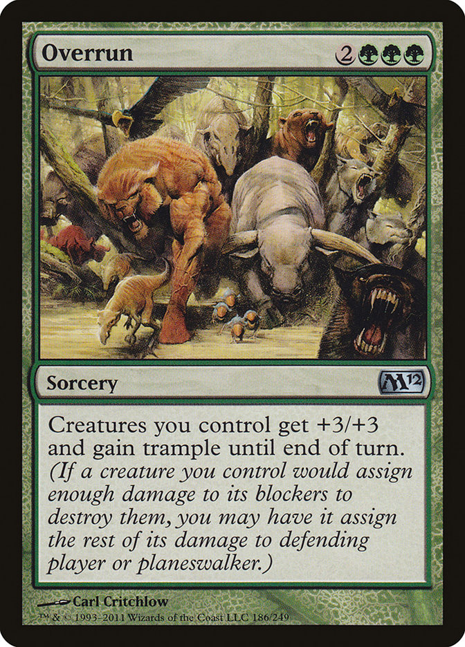 Overrun [Magic 2012] | Card Merchant Takapuna