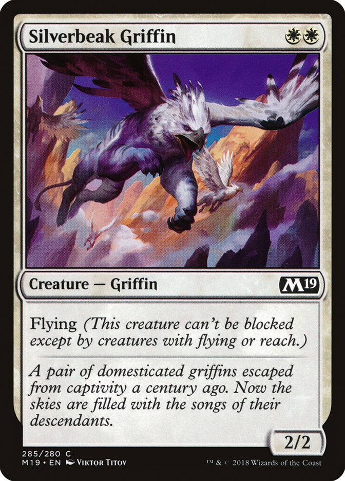 Silverbeak Griffin [Core Set 2019] | Card Merchant Takapuna