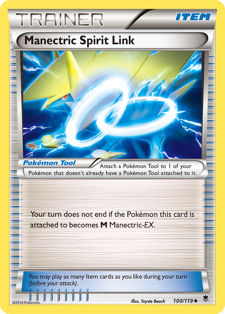 Manectric Spirit Link (100/119) [XY: Phantom Forces] | Card Merchant Takapuna