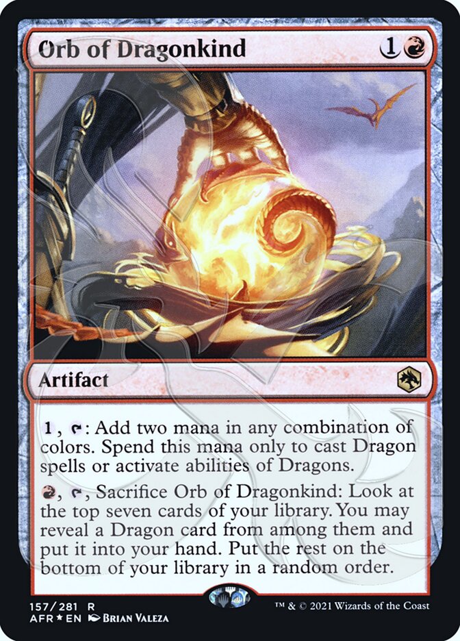 Orb of Dragonkind (Ampersand Promo) [Dungeons & Dragons: Adventures in the Forgotten Realms Promos] | Card Merchant Takapuna