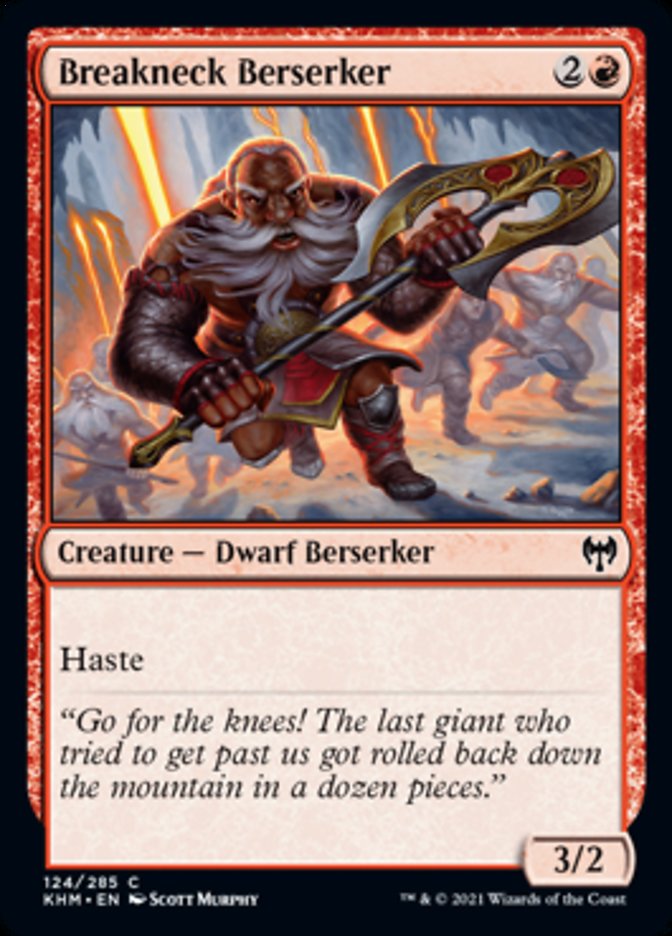 Breakneck Berserker [Kaldheim] | Card Merchant Takapuna