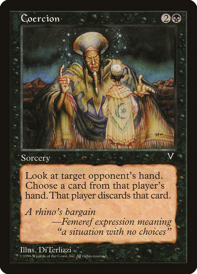 Coercion [Visions] | Card Merchant Takapuna