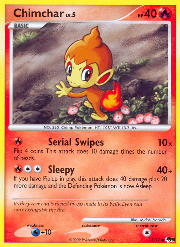 Chimchar (13/17) [POP Series 9] | Card Merchant Takapuna