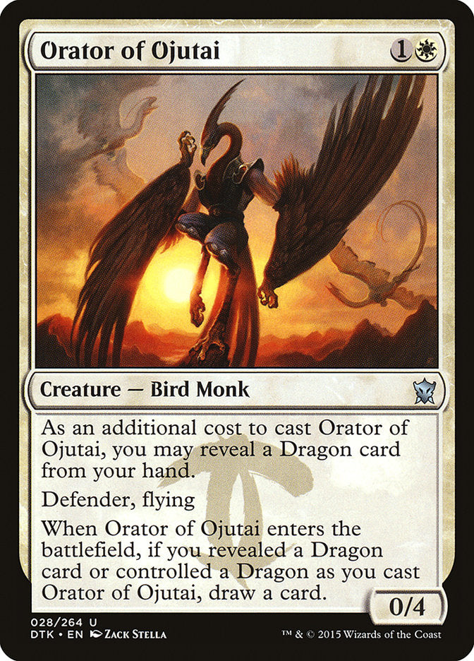 Orator of Ojutai [Dragons of Tarkir] | Card Merchant Takapuna