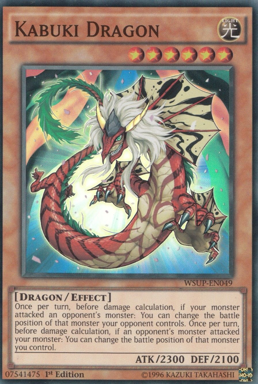 Kabuki Dragon [WSUP-EN049] Super Rare | Card Merchant Takapuna