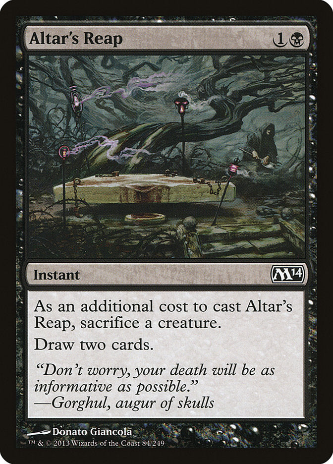 Altar's Reap [Magic 2014] | Card Merchant Takapuna