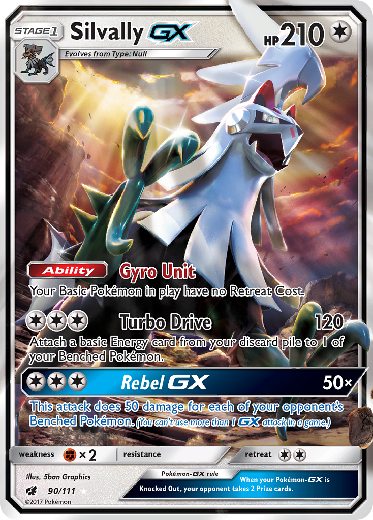 Silvally GX (90/111) [Sun & Moon: Crimson Invasion] | Card Merchant Takapuna