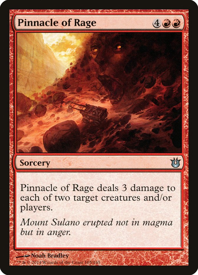 Pinnacle of Rage [Born of the Gods] | Card Merchant Takapuna