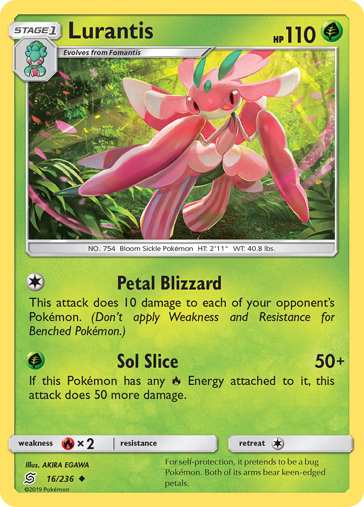 Lurantis (16/236) [Sun & Moon: Unified Minds] | Card Merchant Takapuna