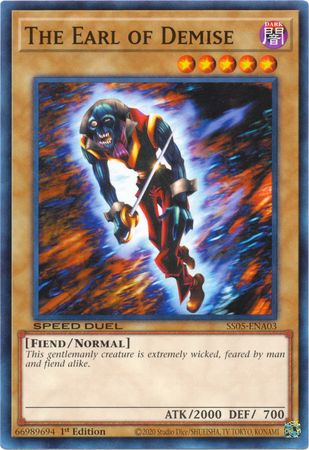 The Earl of Demise [SS05-ENA03] Common | Card Merchant Takapuna