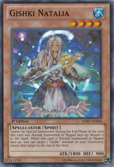 Gishki Natalia [HA07-EN040] Super Rare | Card Merchant Takapuna