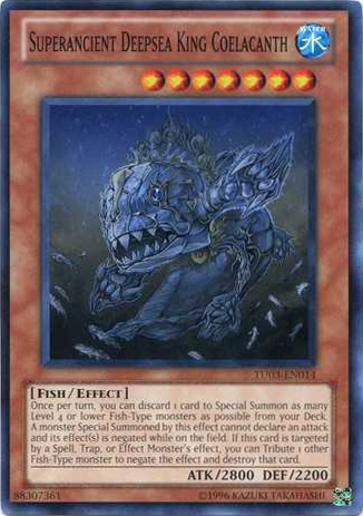 Superancient Deepsea King Coelacanth [TU03-EN014] Common | Card Merchant Takapuna