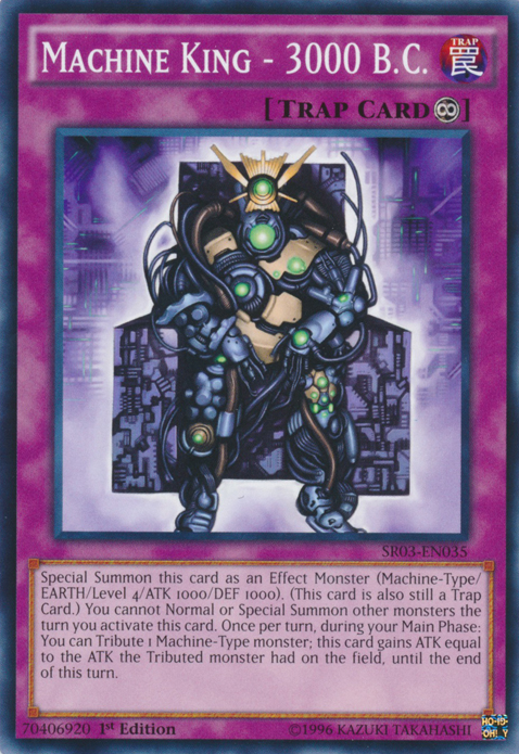 Machine King - 3000 B.C. [SR03-EN035] Common | Card Merchant Takapuna