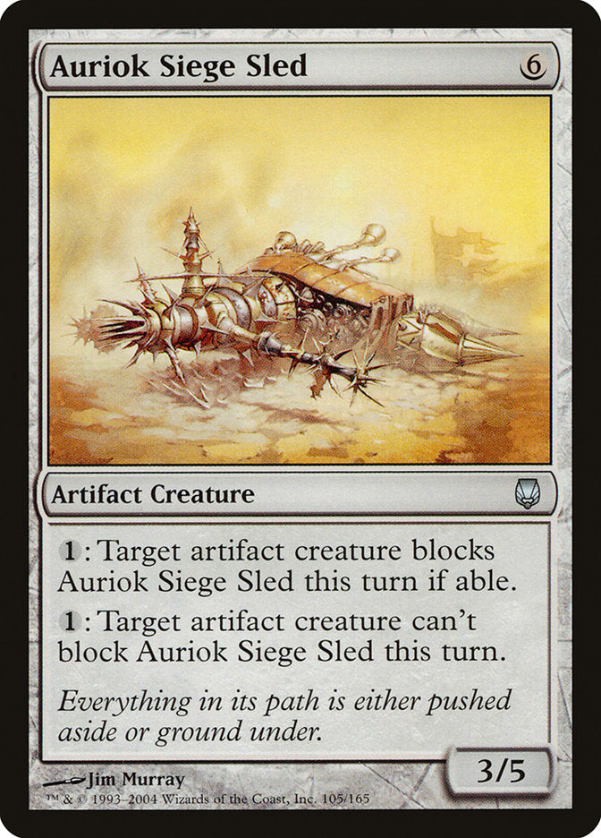 Auriok Siege Sled [Darksteel] | Card Merchant Takapuna