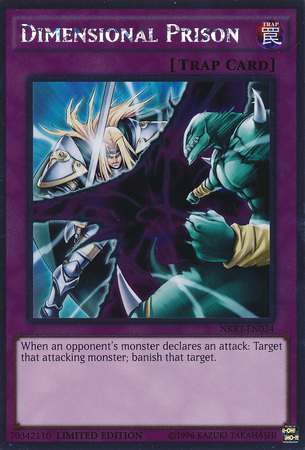 Dimensional Prison [NKRT-EN034] Platinum Rare | Card Merchant Takapuna