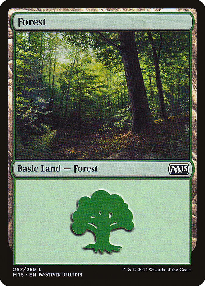 Forest (267) [Magic 2015] | Card Merchant Takapuna