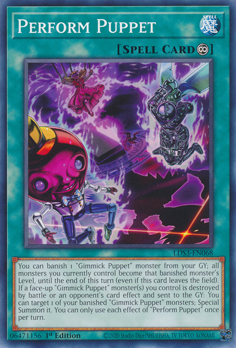 Perform Puppet [LDS3-EN068] Common | Card Merchant Takapuna