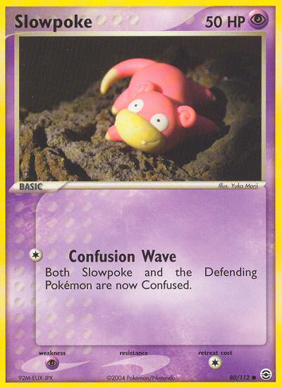 Slowpoke (80/112) [EX: FireRed & LeafGreen] | Card Merchant Takapuna