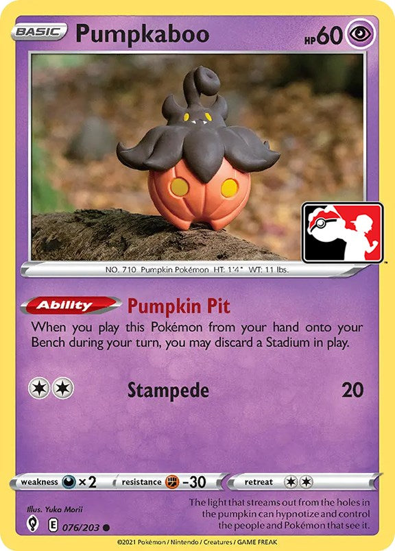 Pumpkaboo (076/203) [Prize Pack Series One] | Card Merchant Takapuna