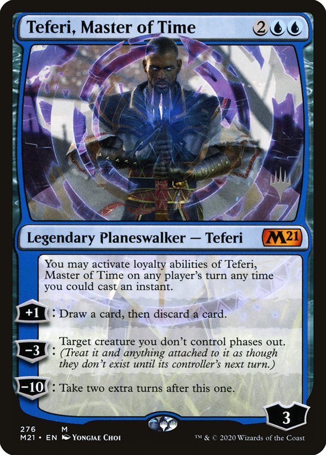 Teferi, Master of Time (Promo Pack) (276) [Core Set 2021 Promos] | Card Merchant Takapuna