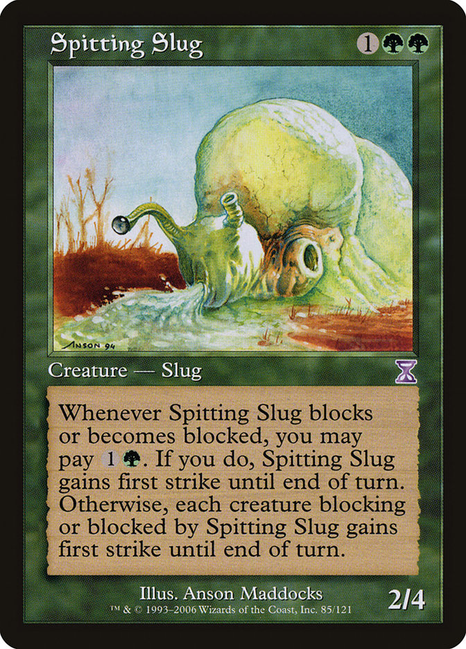 Spitting Slug [Time Spiral Timeshifted] | Card Merchant Takapuna