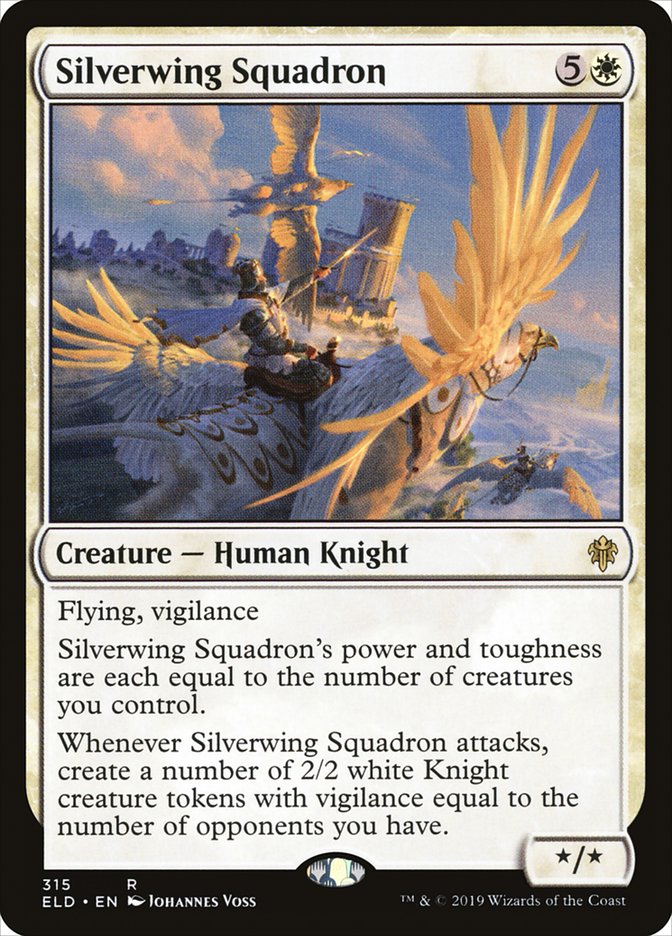 Silverwing Squadron [Throne of Eldraine] | Card Merchant Takapuna