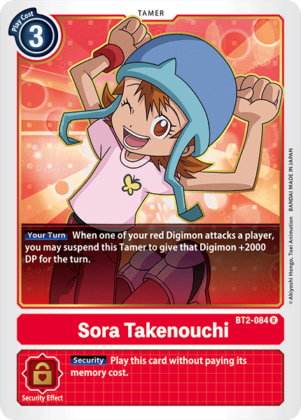 Sora Takenouchi [BT2-084] [Release Special Booster Ver.1.0] | Card Merchant Takapuna