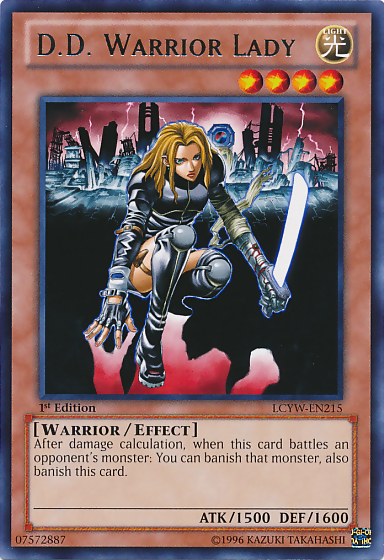 D.D. Warrior Lady [LCYW-EN215] Rare | Card Merchant Takapuna