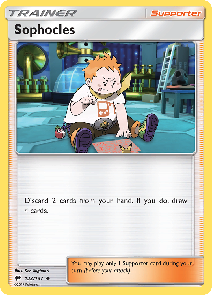 Sophocles (123/147) [Sun & Moon: Burning Shadows] | Card Merchant Takapuna