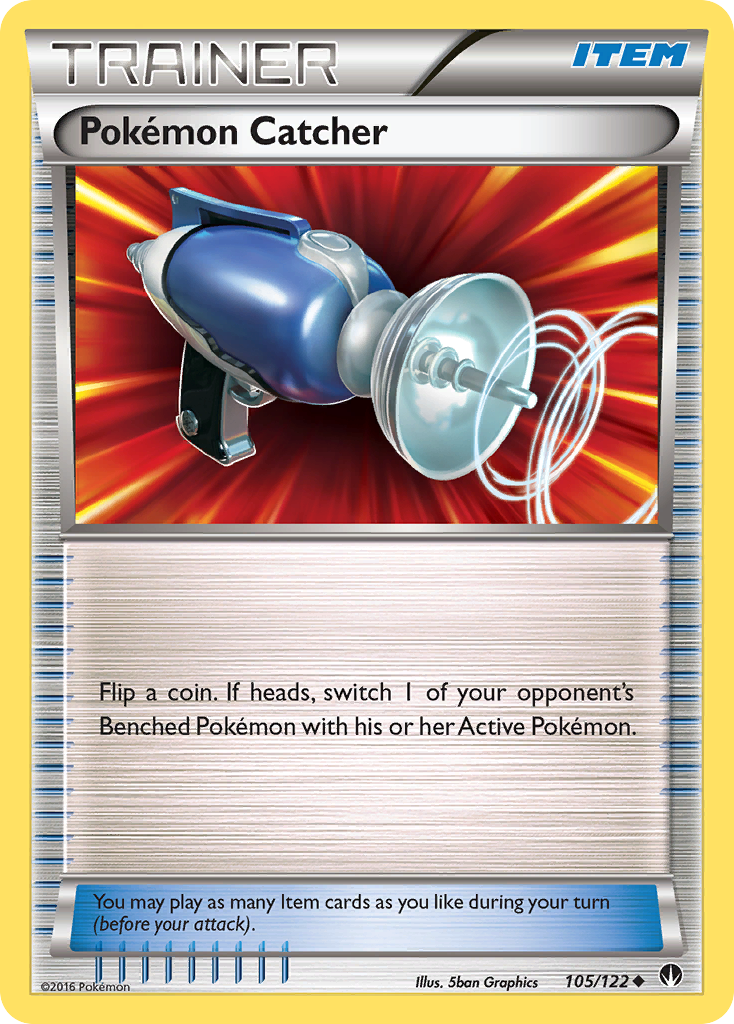 Pokemon Catcher (105/122) [XY: BREAKpoint] | Card Merchant Takapuna