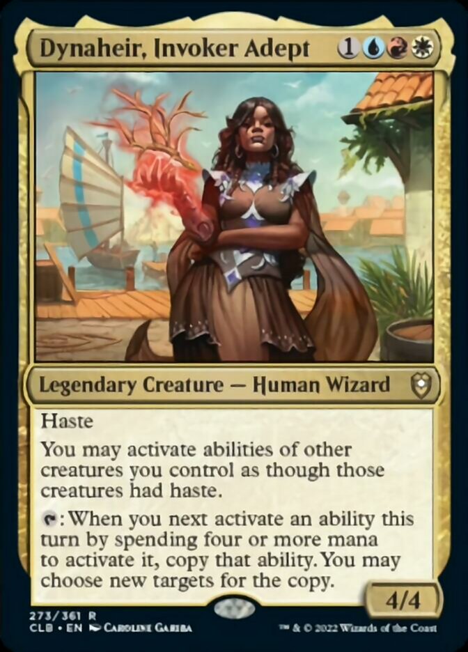 Dynaheir, Invoker Adept [Commander Legends: Battle for Baldur's Gate] | Card Merchant Takapuna