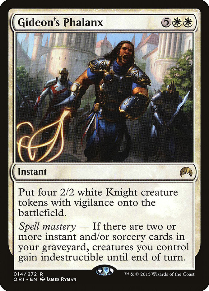 Gideon's Phalanx [Magic Origins] | Card Merchant Takapuna