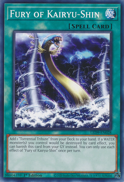 Fury of Kairyu-Shin [LED9-EN028] Common | Card Merchant Takapuna