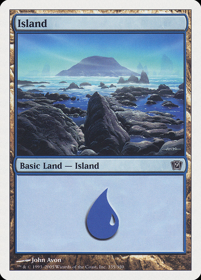 Island (335) [Ninth Edition] | Card Merchant Takapuna